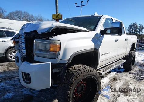2016 GMC Sierra 2500Hd Denali из США, поврежденный, VIN 1GT12UE89GF106426